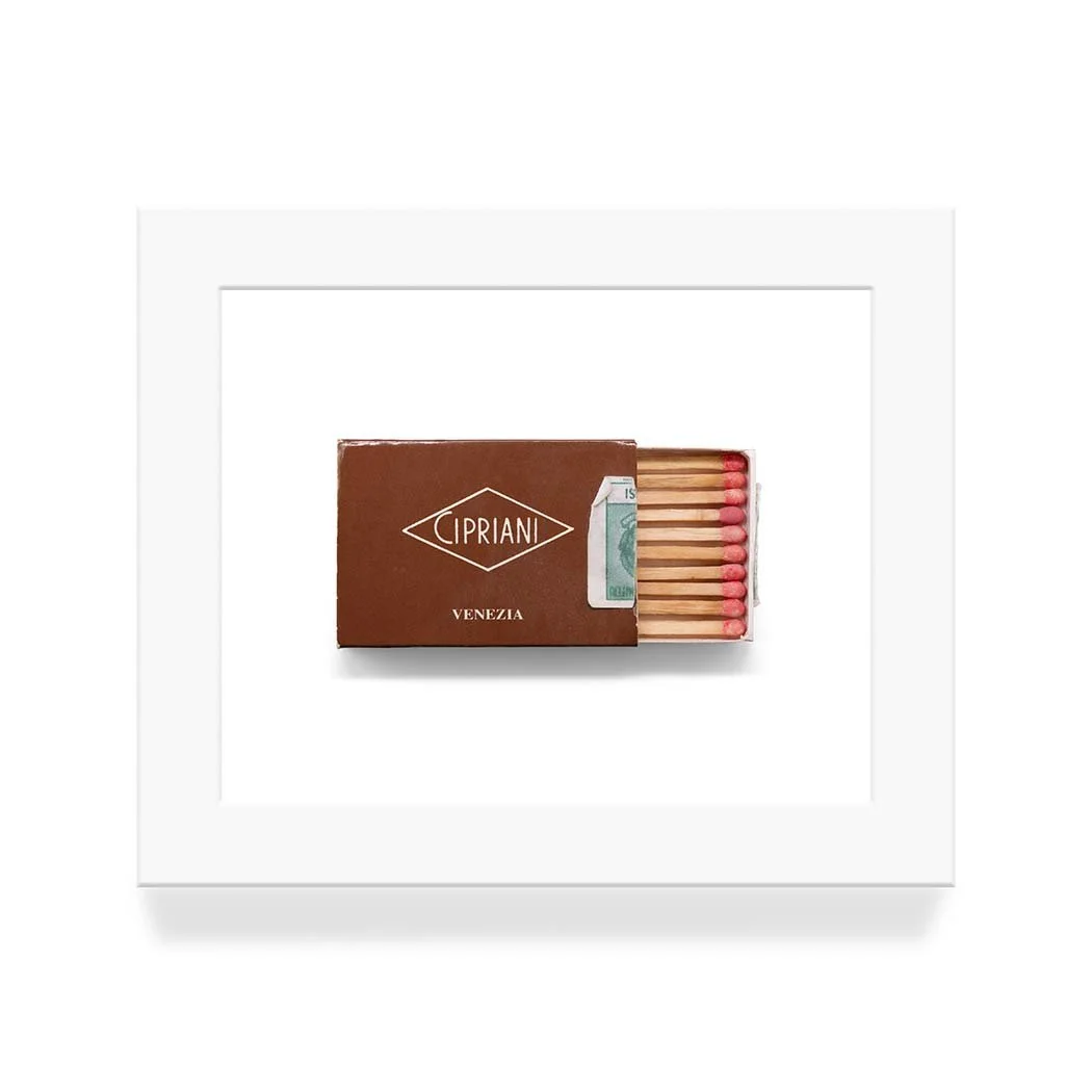 Hotel Cipriani Matchbook Print #2 — c r c